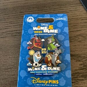 RunDisney Wine & Dine 2025 Character Pin